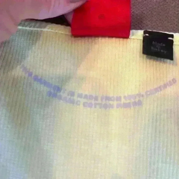 Hugo BOSS NWT nirabel ribbed fitted cami new dress XS yellow summer beach Xsmall - Picture 5 of 6